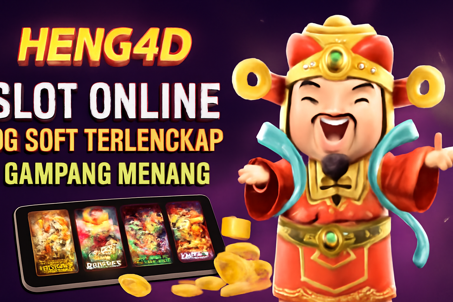 Heng4d Slot Online PG Soft Terlengkap Gampang Menang